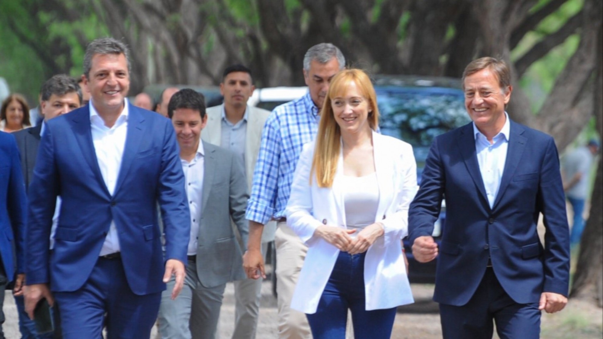 Fernández Sagasti sobre la visita de Massa: "El FdT y el Gobierno quieren estar cerca de la gente"